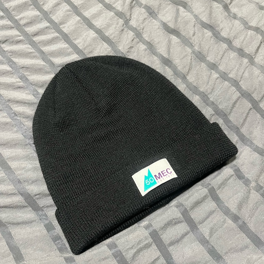 MEC Classic Black Beanie